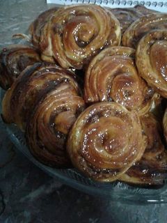 صورة لوصفة شنيك بزبيب