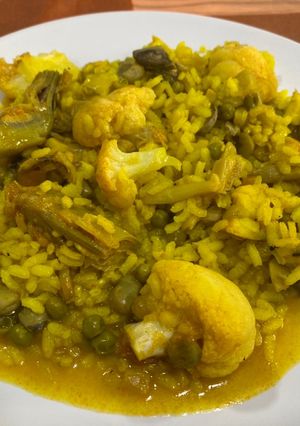 Una foto de Arroz con verduras