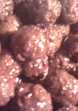 A picture of Crockpot Sweet and Sour Meatballs.