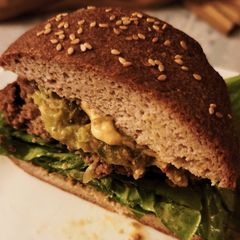 A picture of Keto Vegan Bread - Crusty Buns.