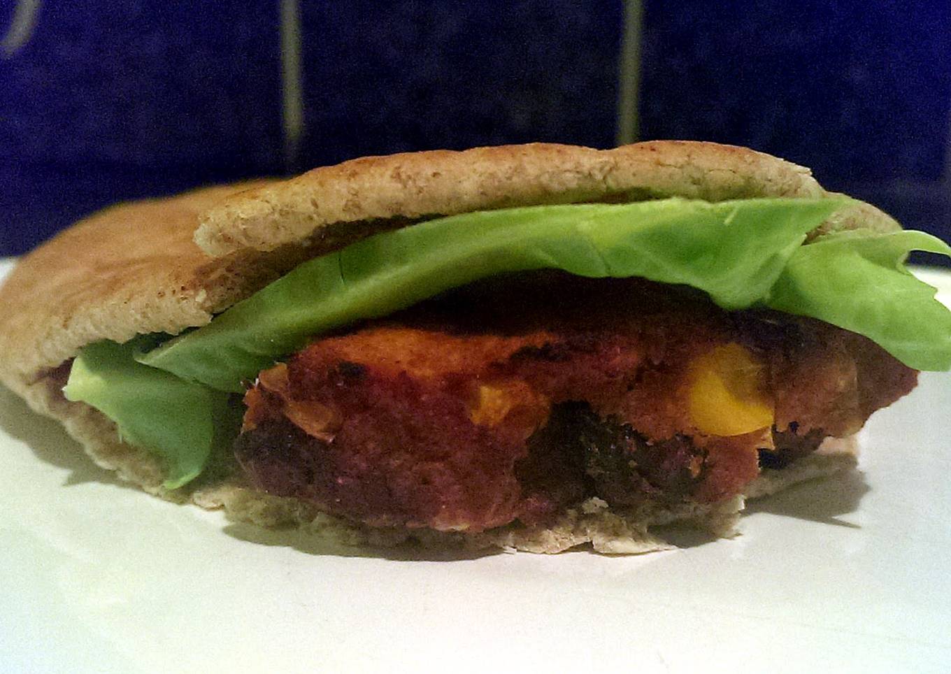 Sophie's BBQ Mexican veggie burgers