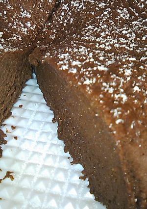 A picture of So Popular! Rich Chocolate Gateau Made in a Rice Cooker.
