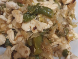 Pechuga de pollo con pimientos