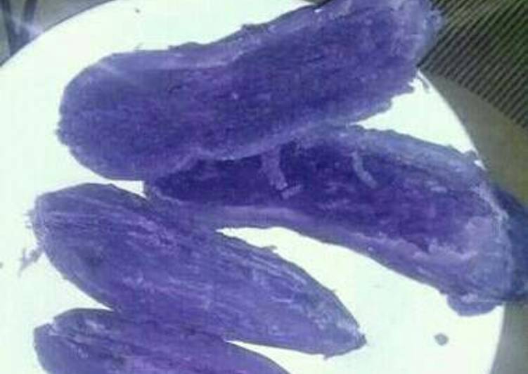 Simple Way to Make Quick Boiled purple sweet potatoes