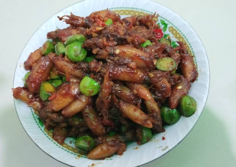 Sambal baby cumi asin