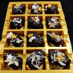 A picture of Kunafa Dates.