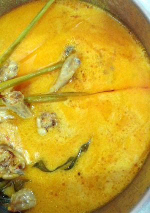 A picture of Malaysian Chicken Spicy Coconut Milk (Ayam Masak Lemak Cili Padi).