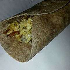 A picture of Bacon Breakfast wrap.