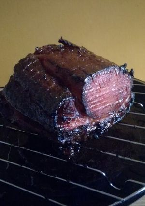 Sült sonka recept fotója