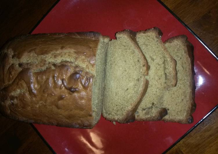 Recipe of Ultimate Easy Peanut Butter Bread