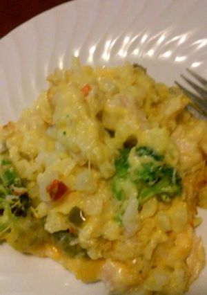 A picture of Super easy chicken casserole.