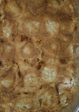 A picture of Apple Dump Cake.