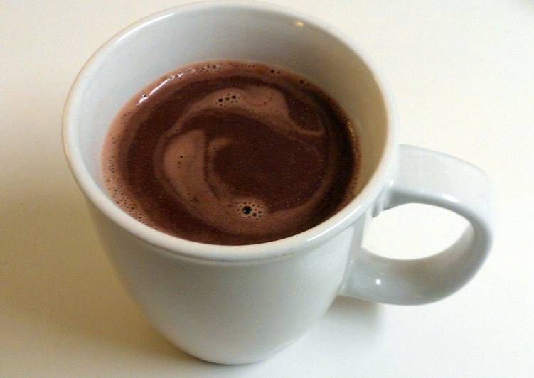 Recipe of Perfect Dairy-free Hot Chocolate