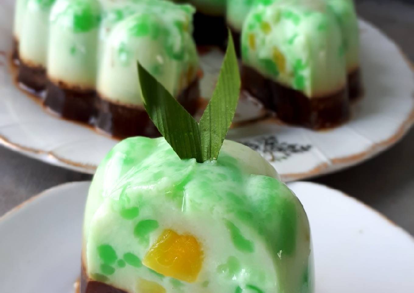 Pudding Cendol Gula Merah