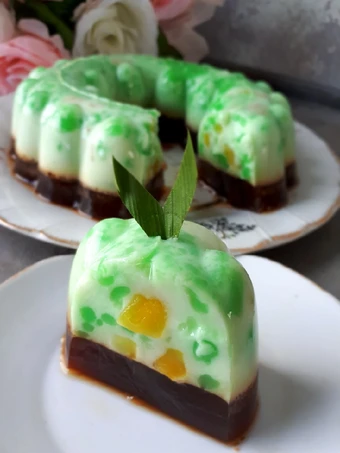 Cara Gampang Membuat Resep Pudding Cendol Gula Merah yang Bikin Ngiler Anti Ribet, Lezat Sekali