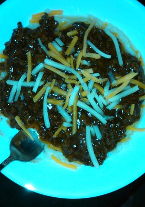 A picture of Messy bowls.