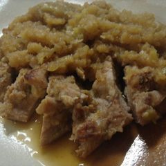 A picture of More Rice! Chicken Simmered with Grated Daikon Radish.