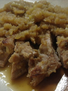 A picture of More Rice! Chicken Simmered with Grated Daikon Radish.