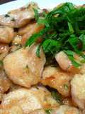 Stir-Fried Chicken Breast With Ume-Shiso Sauce