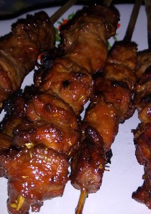 Foto resep Sate Sapi #FestivalResepAsia #Indonesia #DagingSapi