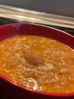 Una foto de Sopa de ajo