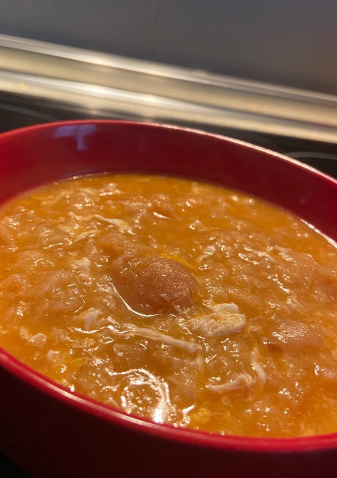 Una foto de Sopa de ajo