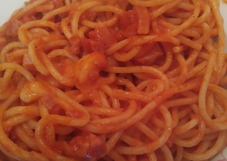 Spaghetti All' amatriciana