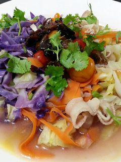 A picture of Mix Cabbage Stir Fry.