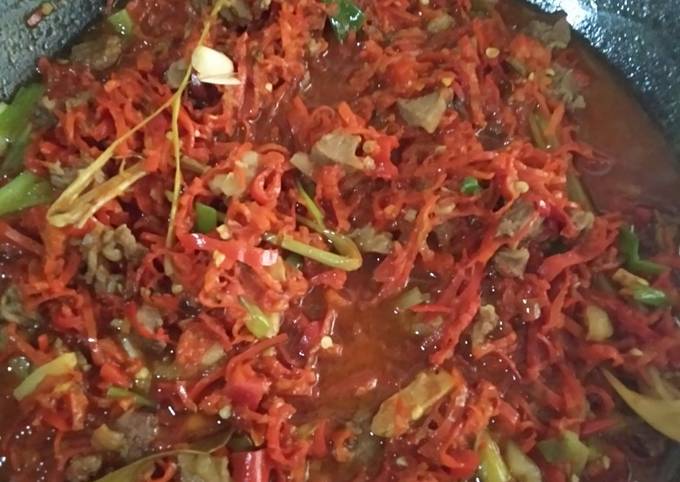 Resep Sambal goreng daging sapi, Menggugah Selera