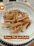 👩‍🍳Korean Stir-fried Radish