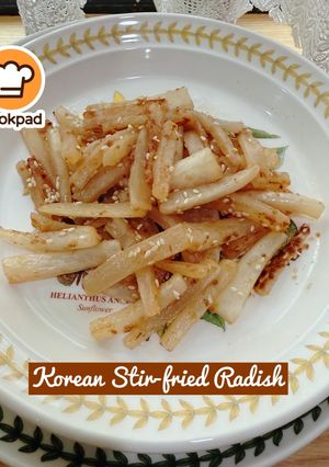 Gambar 👩‍🍳Korean Stir-fried Radish