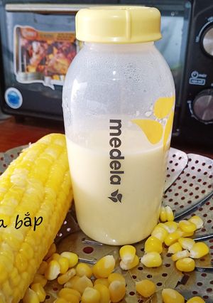 Hình của món Sữa bắp béo ngậy ngày mưa cho bé.