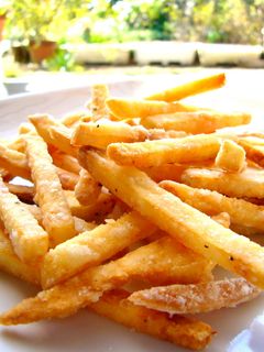 A picture of Crispy and Delicious Potato Fries.