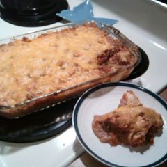 A picture of Burrito Casserole.