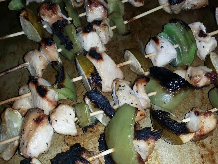 Recipe Kabob ayam jeruk nipis ketumbar panggang which Delicious