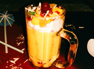 A picture of Mango mastani.