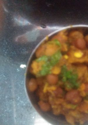A picture of Chana curry.