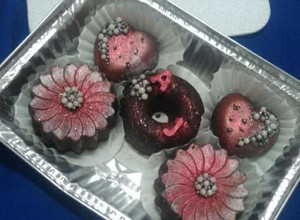 Una foto de Bombones rellenos de cajeta