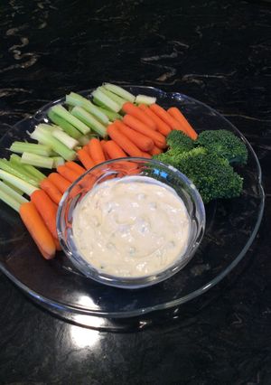 A picture of Easy And Best Tasting Veggie Dip!.