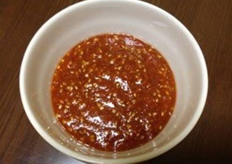 Simple Way to Prepare Perfect Easy Homemade Gochujang - Just Mix