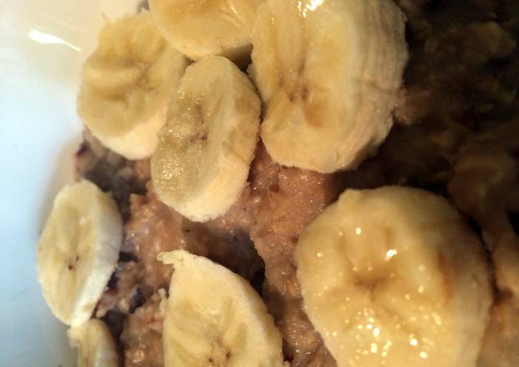 Steps to Make Award-winning Banana Bread Inspired Oatmeal