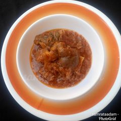 A picture of Pomo stew.