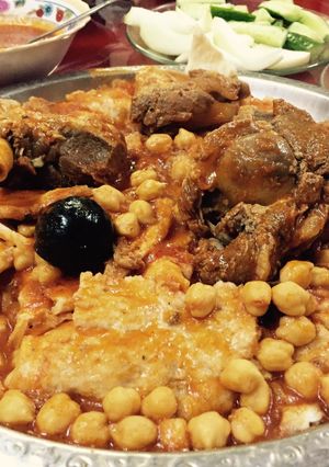 صورة لوصفة طريقة عمل تشريب اللحم العراقي