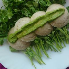 A picture of Falahaari idli.