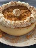 Custard and Lotus Biscoff Cookie Cake