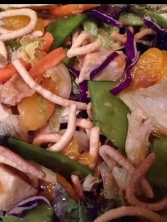 Easy Steps to Prepare Oriental Salad with Chicken the Can Spoil the Tongue You can take Joss in your mouth
