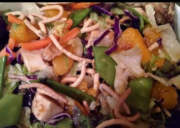 Recipe of Super Quick Homemade Oriental Salad with Chicken
