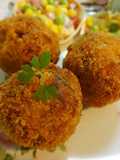 Melty Cheese Rice Balls