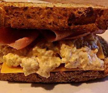 Latest Recipe Ham And Cheese Egg Salad Sandwich Yummy