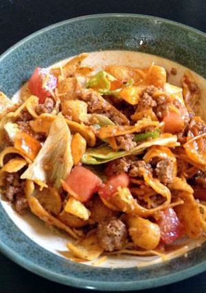 A picture of Taco Salad.